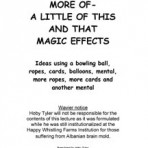 More Of A Little Of This Magic Effects – PDF
