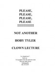 Not Another Clown Lecture – PDF