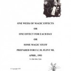 One Week of Magic – PDF