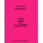 Always Thinking – PDF
