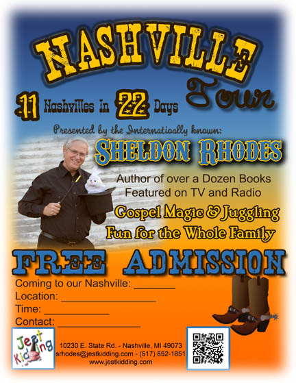 Nashville Tour Poster