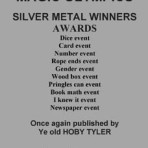 Magic Olympics Silver Metal Winners – PDF